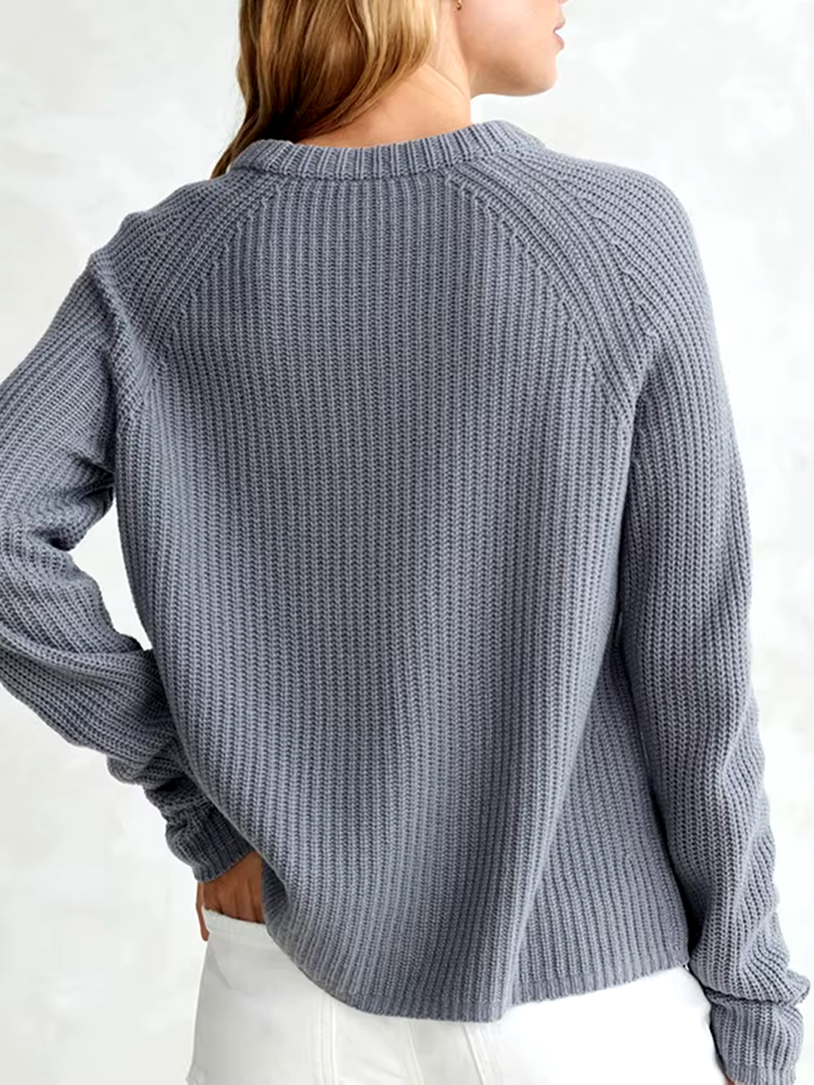 Madison Fisherman Crew Sweater