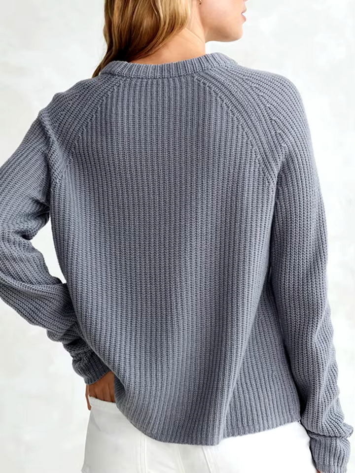 Madison Fisherman Crew Sweater