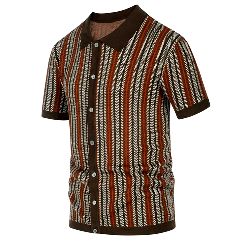 Palermo Jacquard Knit Shirt