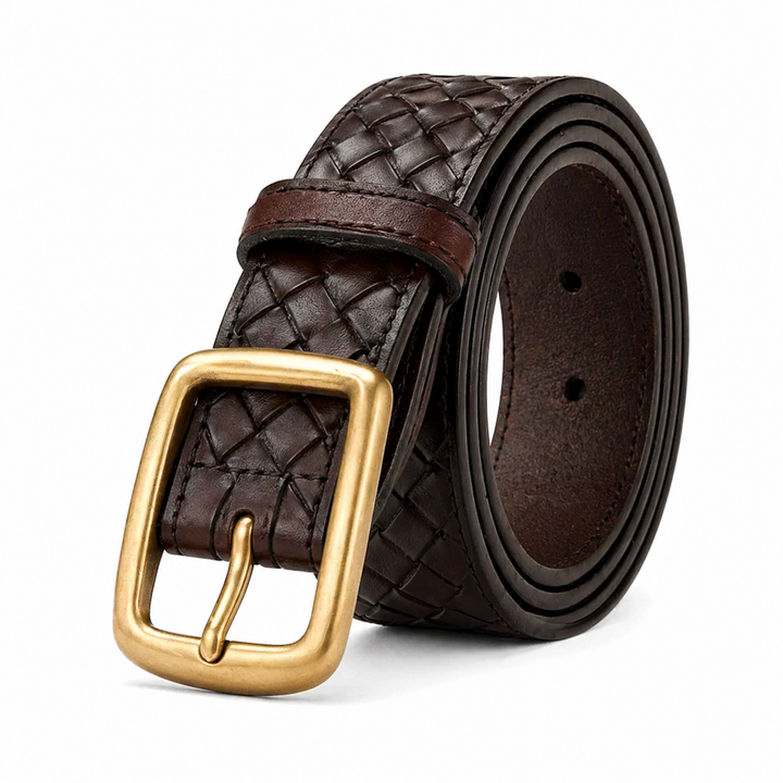 Baxter Woven Leather Belt