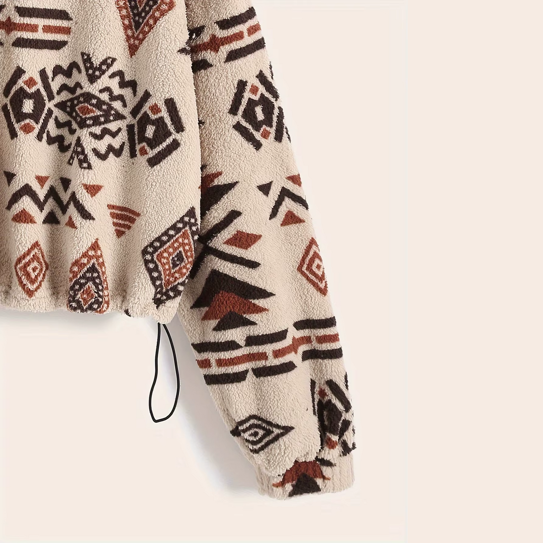 Kaia Aztec Fleece Pullover