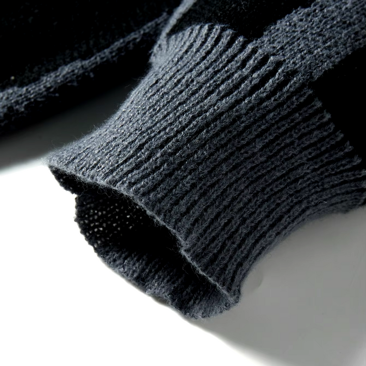 Abstract Wool Sweater