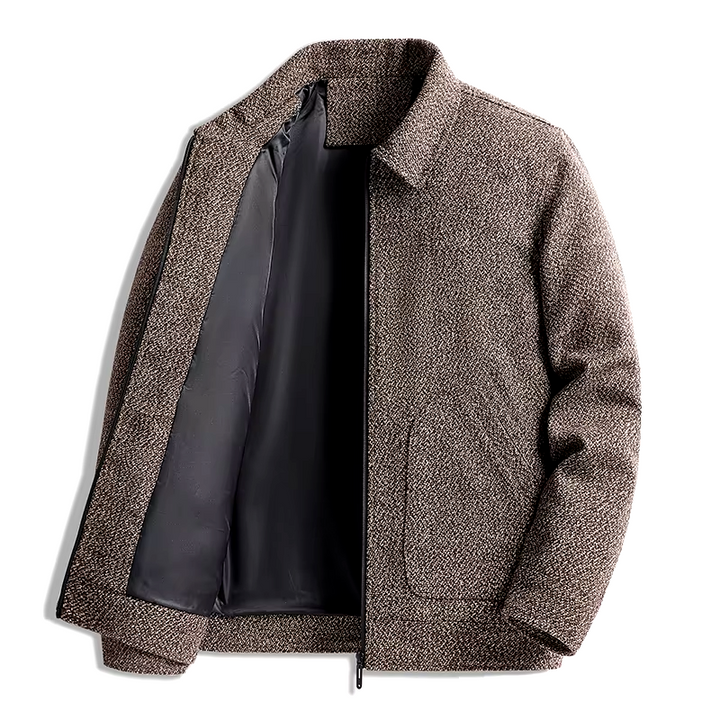 Herringbone Wool Jacket