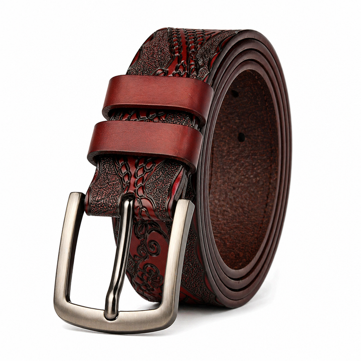 Emberhide Carved Belt