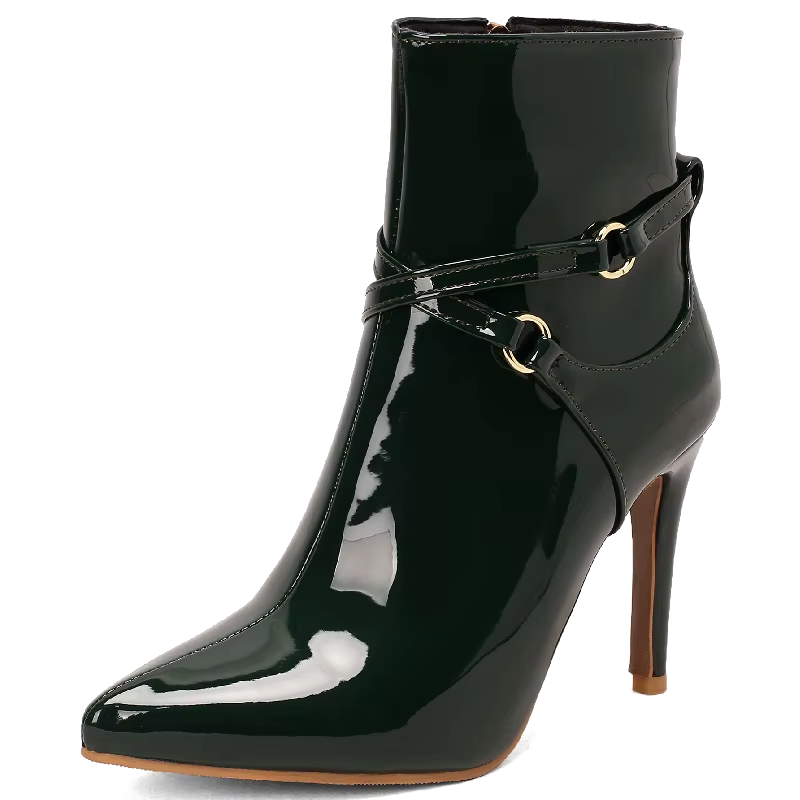 Laurent Glossy Heels