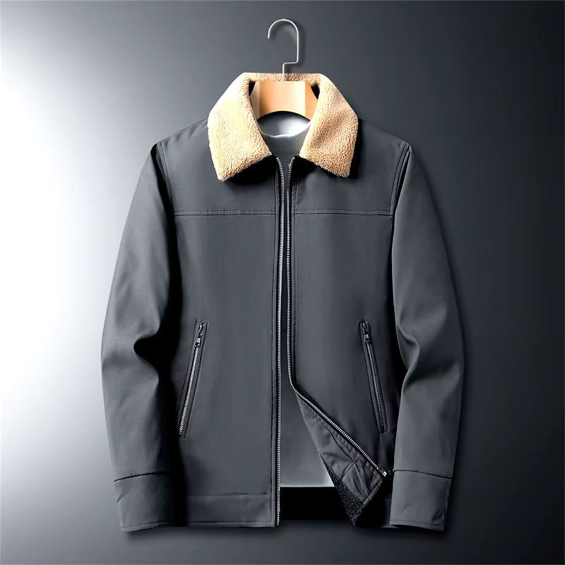 Hudson Sherpa Lined Jacket