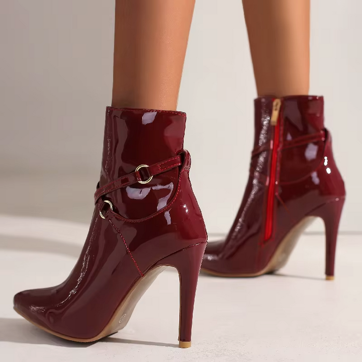 Laurent Glossy Heels