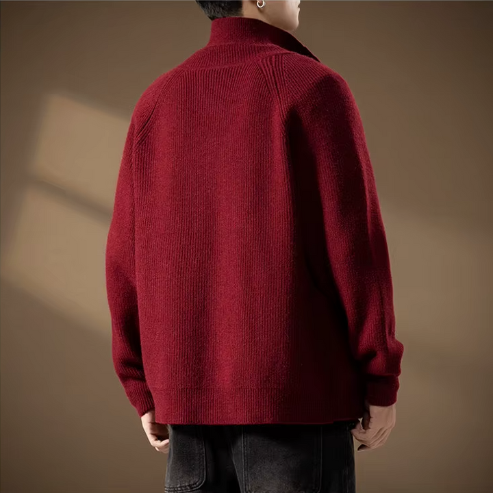 Inuit Wool Full Zip Sweater