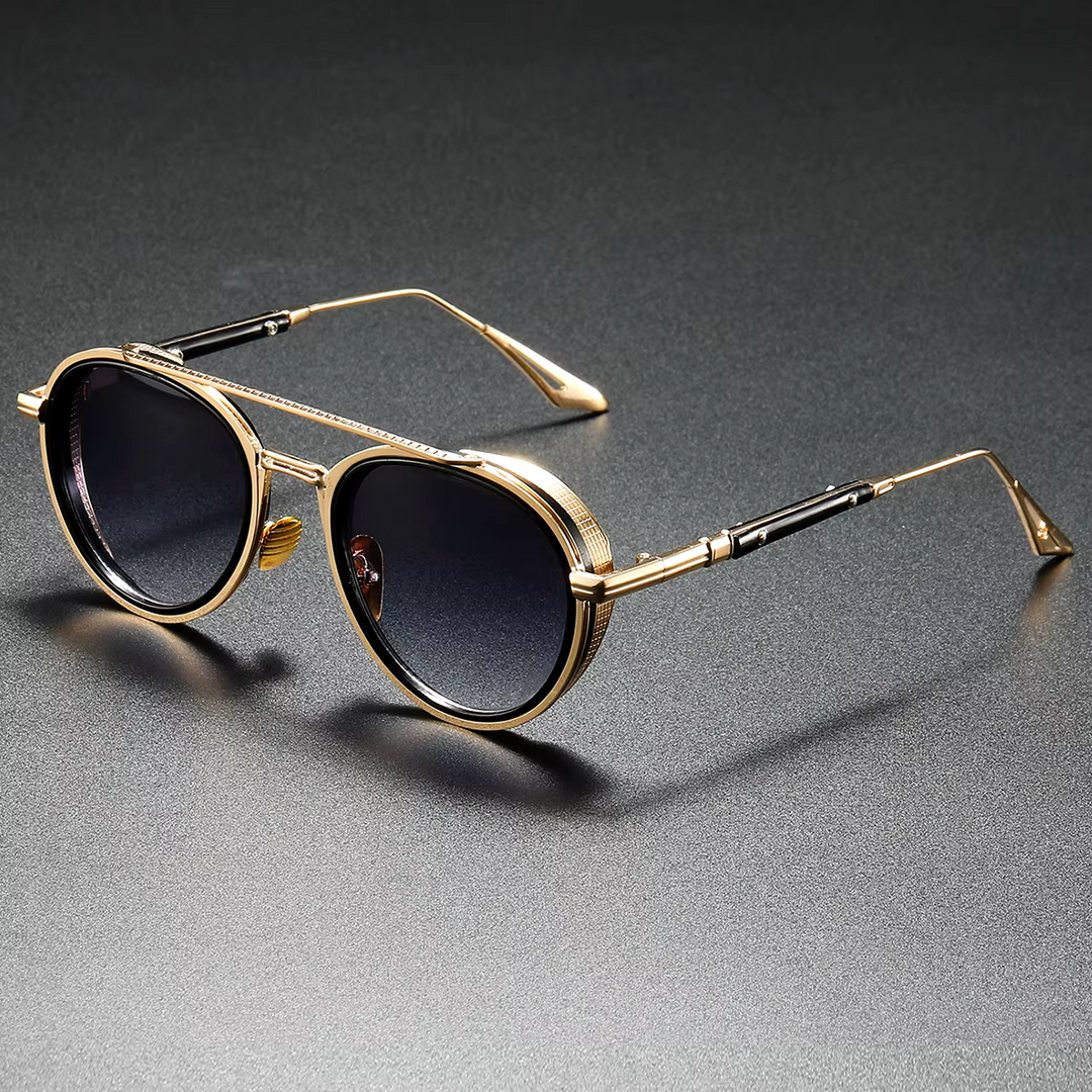 Cadre Classic Round Sunglasses