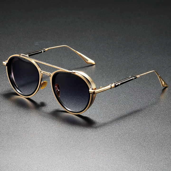 Cadre Classic Round Sunglasses