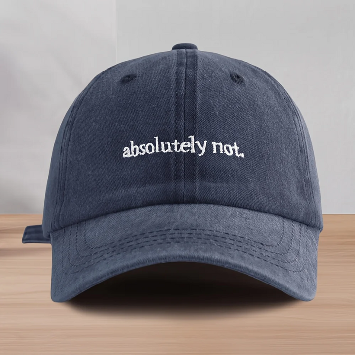Absolutely Not Washed Cap