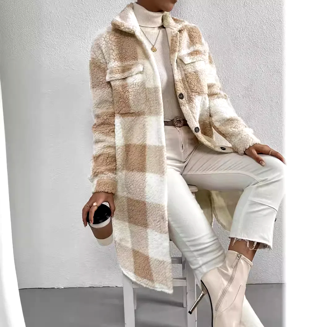 Verona Plaid Coat