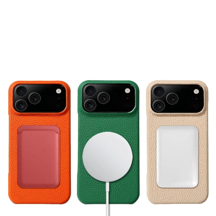 Patina Leather Iphone 17 Case