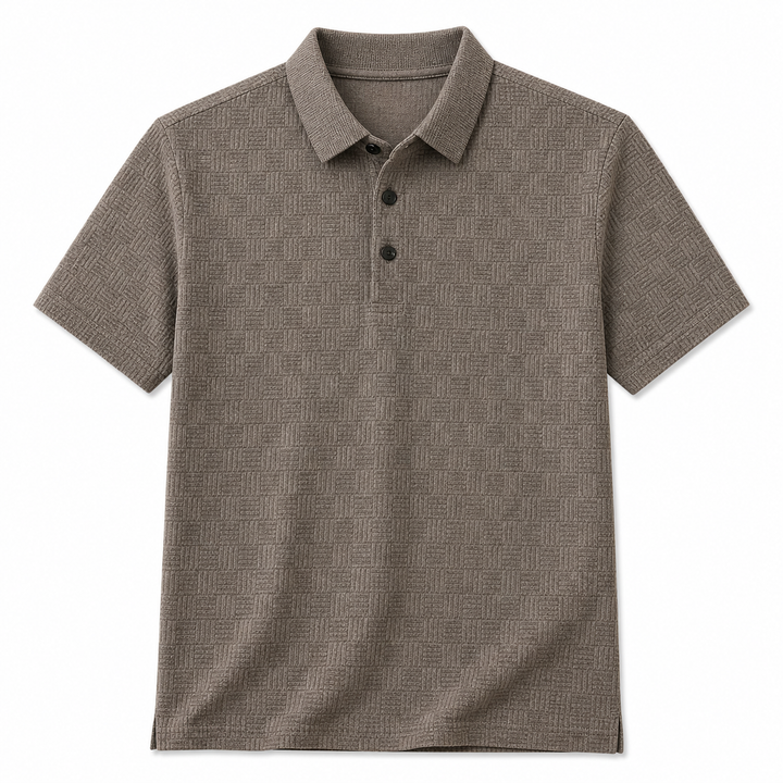 Caldre Textured Polo