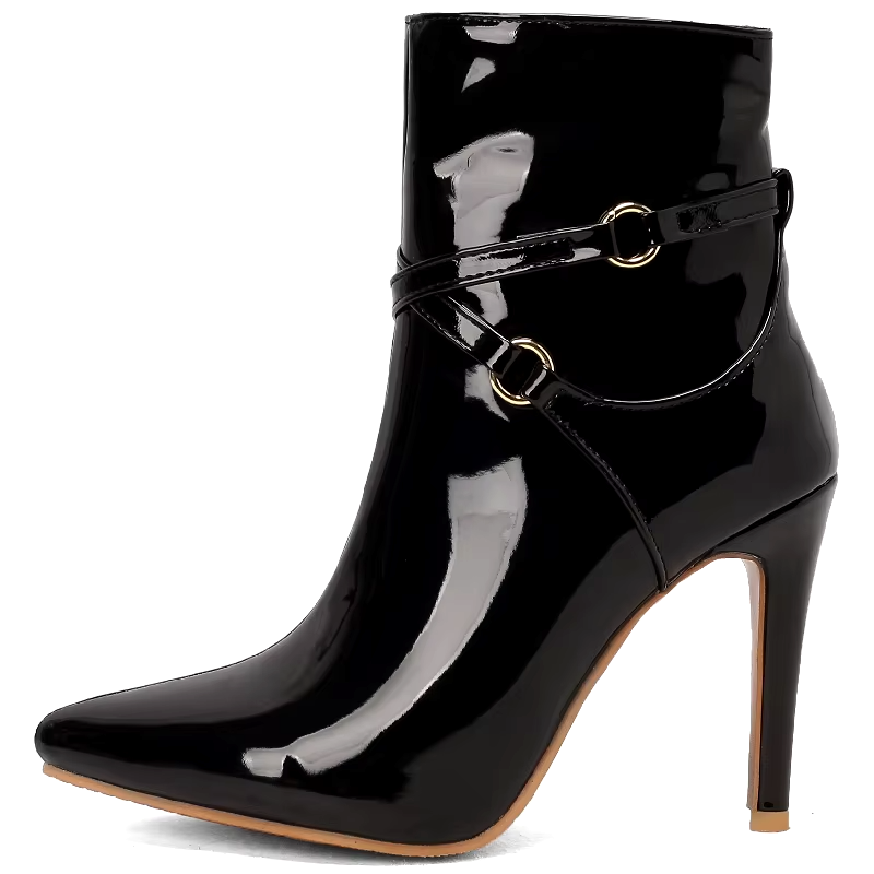 Laurent Glossy Heels