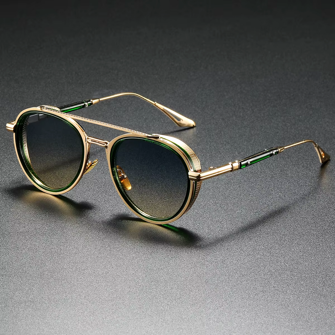 Cadre Classic Round Sunglasses