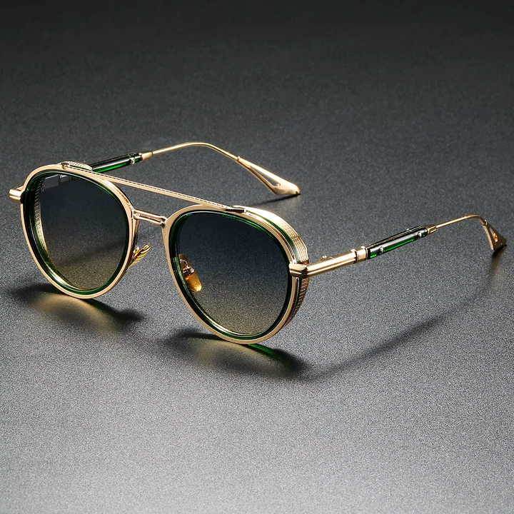 Cadre Classic Round Sunglasses
