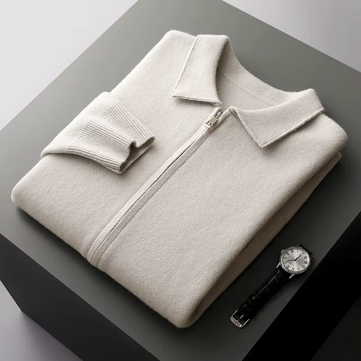 Arden Knit Full Zip Sweater