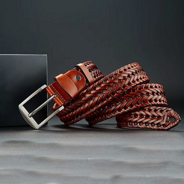 Bergamo Braided Leather Belt