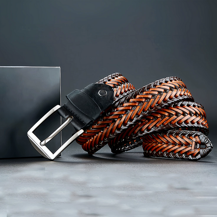 Bergamo Braided Leather Belt