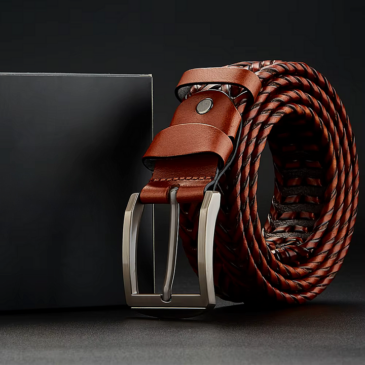 Bergamo Braided Leather Belt