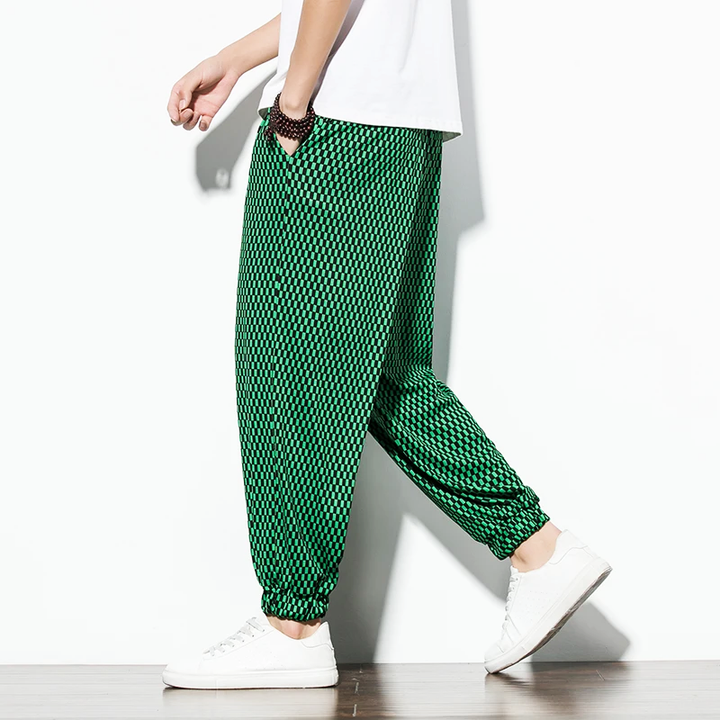 Verve Checkered Sweatpants