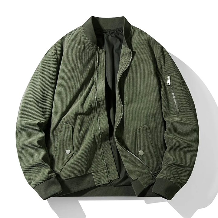 Iceman Corduroy Bomber Jacket