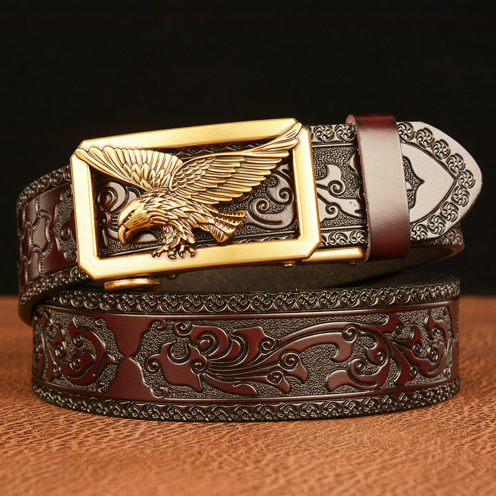 Western Eagle Buckle Belt