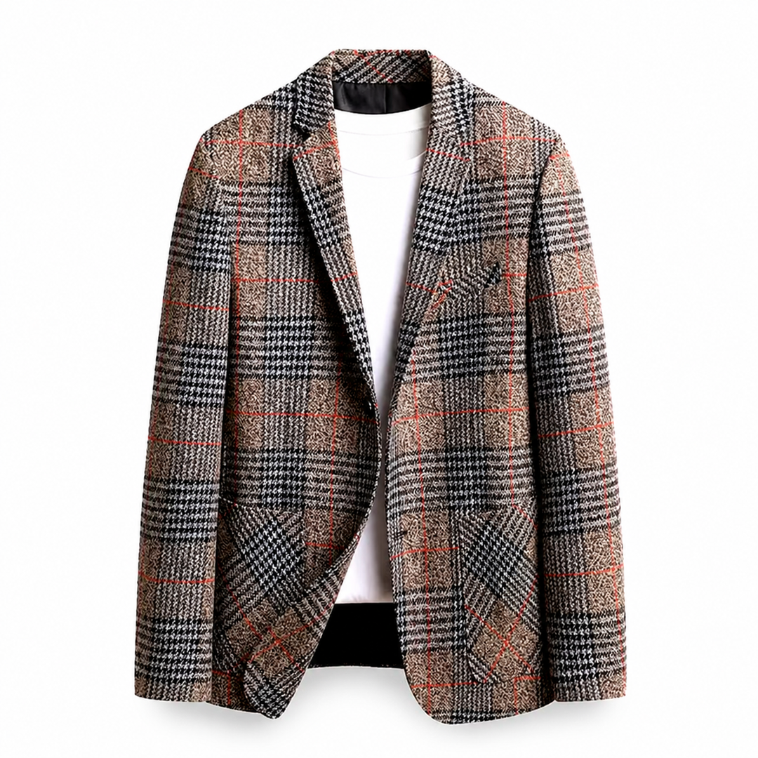 Glen Wool Coat