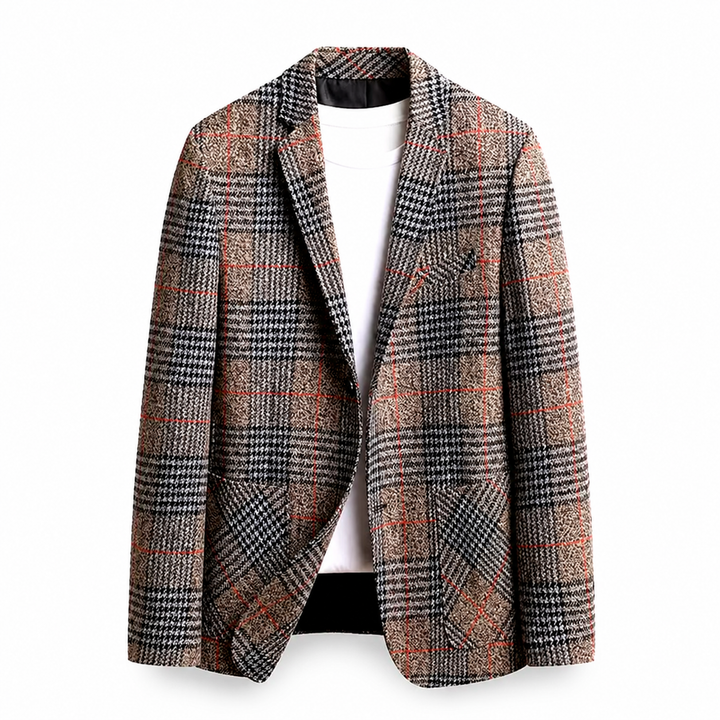 Glen Wool Coat