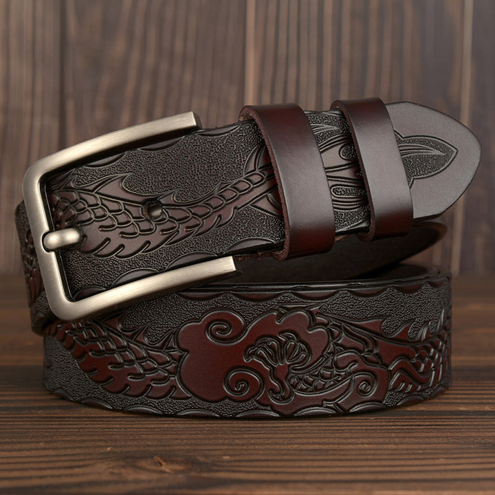 Emberhide Carved Belt