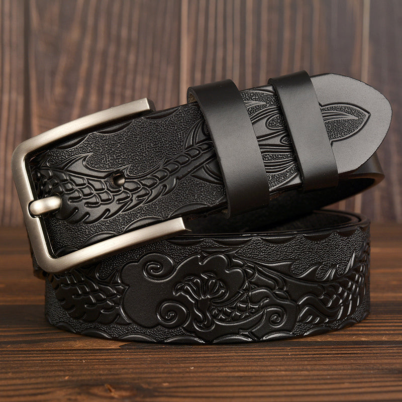Emberhide Carved Belt