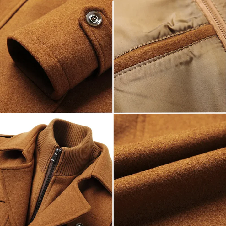 GRANT LAVOIE VIRGIN WOOL OVERCOAT