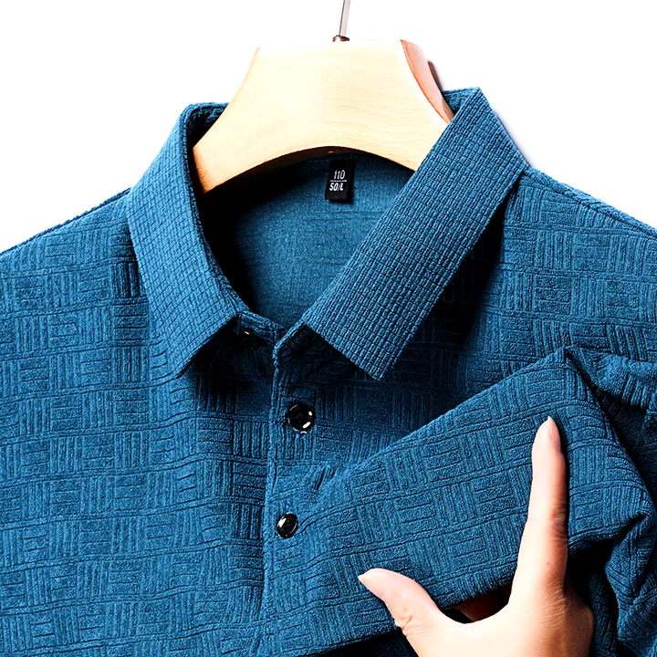 Caldre Textured Polo