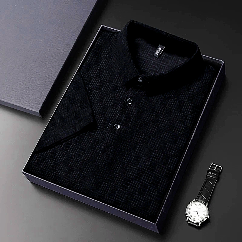 Caldre Textured Polo