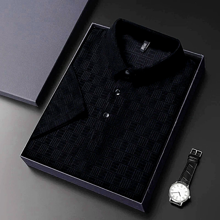 Caldre Textured Polo