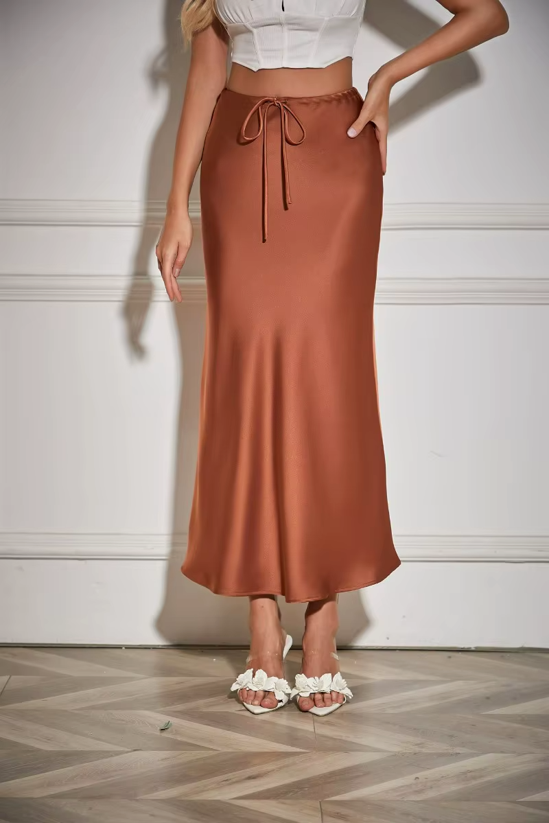 Renee Satin Skirt