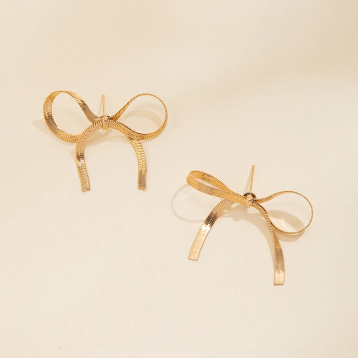 Sophia Bow Earrings