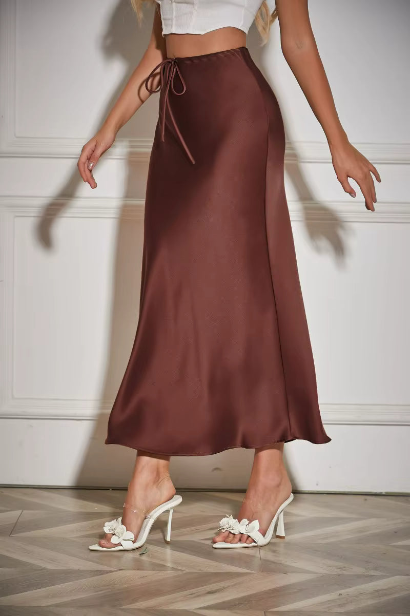 Renee Satin Skirt