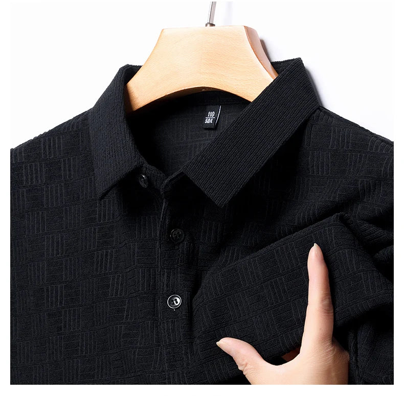 Caldre Textured Polo