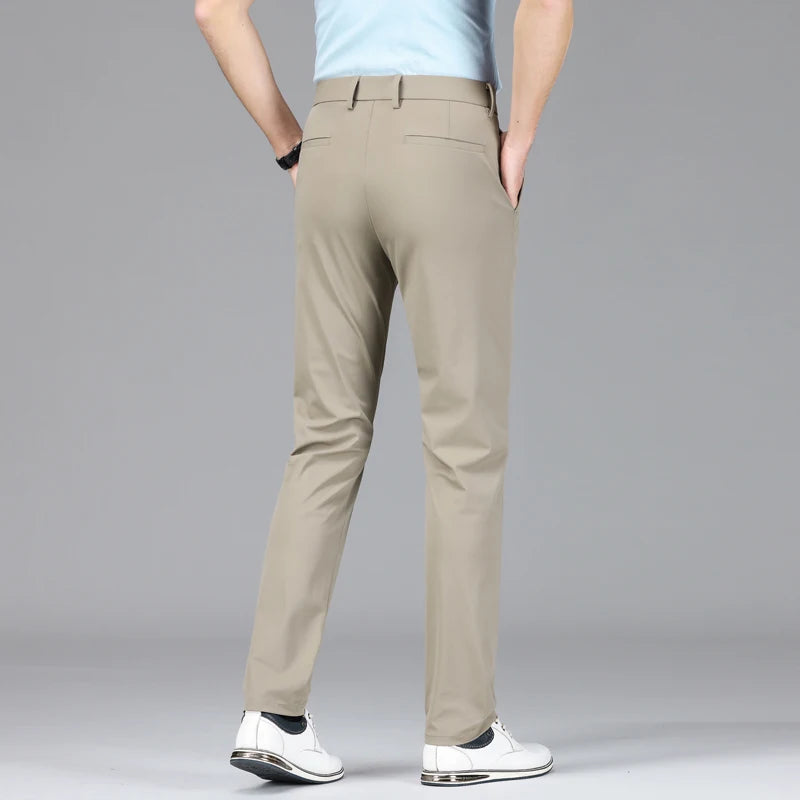Harvey Stretchable Silk Pants