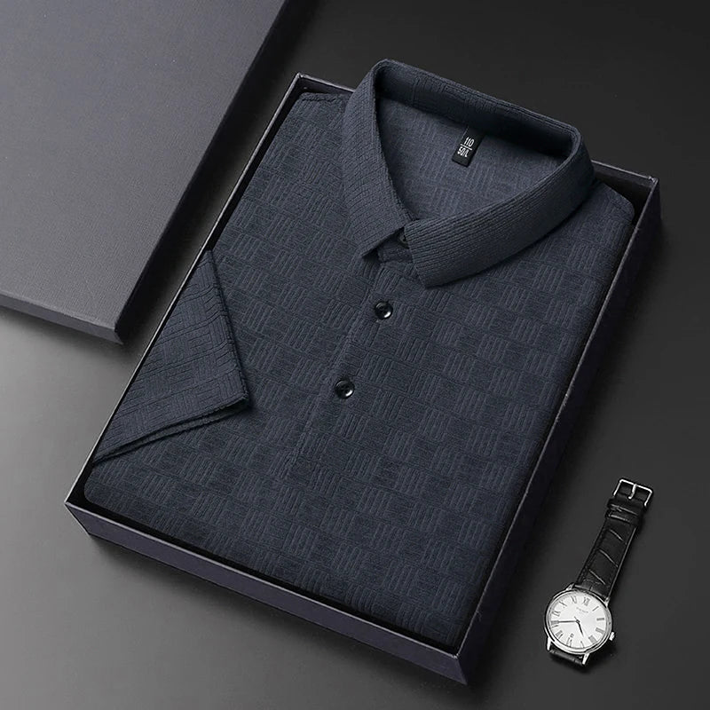 Caldre Textured Polo