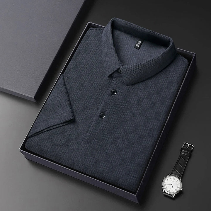 Caldre Textured Polo