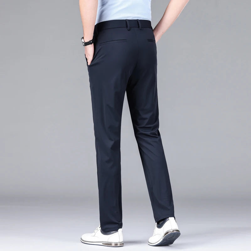 Harvey Stretchable Silk Pants