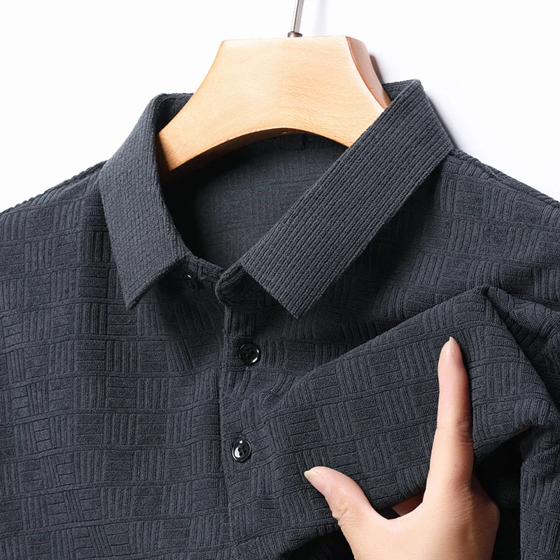 Caldre Textured Polo