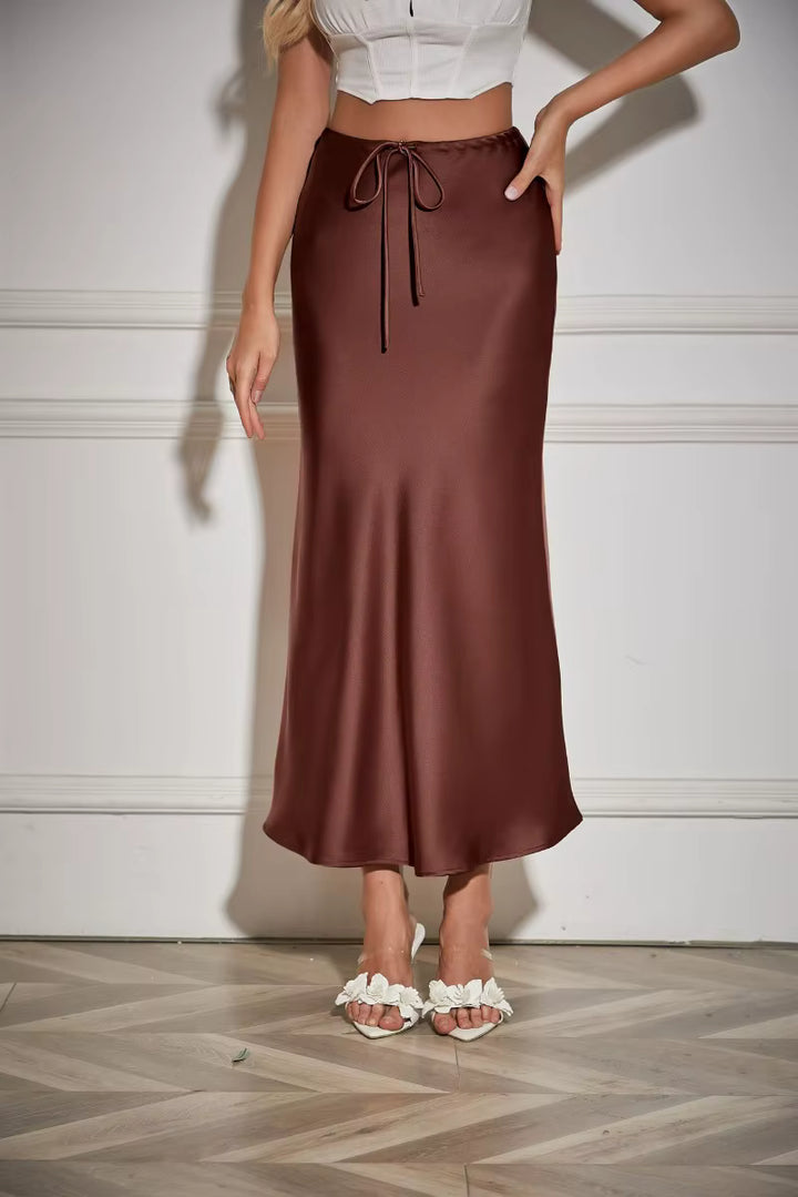 Renee Satin Skirt