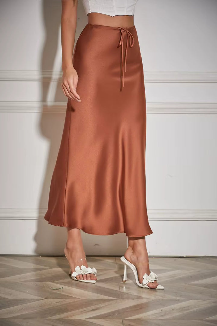 Renee Satin Skirt