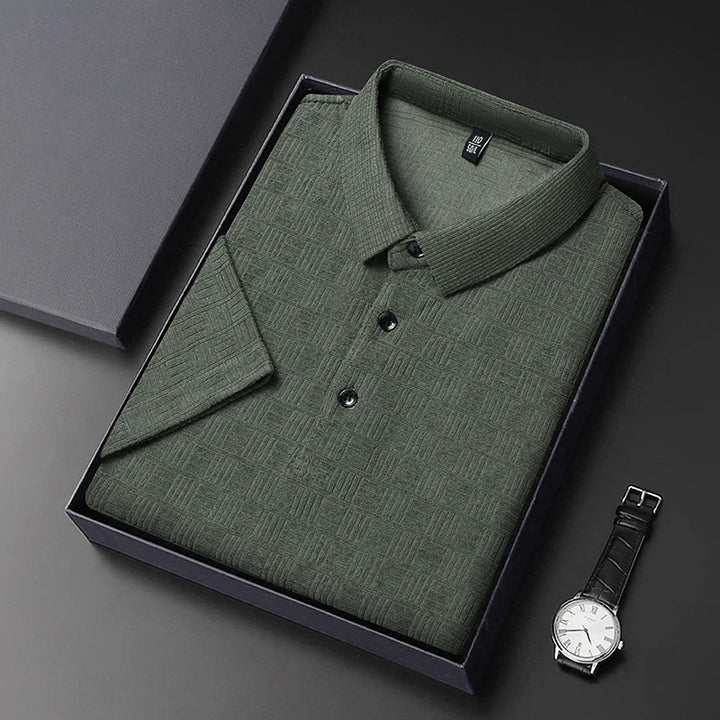Caldre Textured Polo