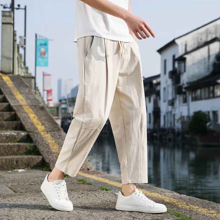 Nestor Comfortable Linen Pants