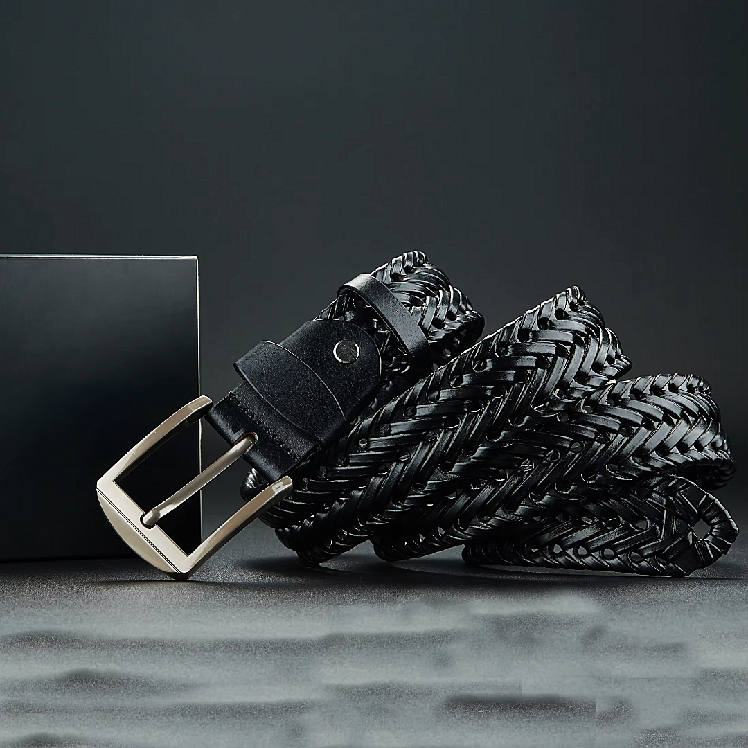 Bergamo Braided Leather Belt